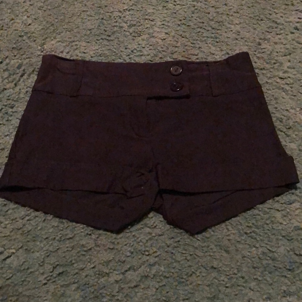 Sensational Collections Black Shorts